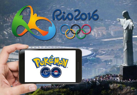 Pokemon Go có mặt tại Olympic 2016.